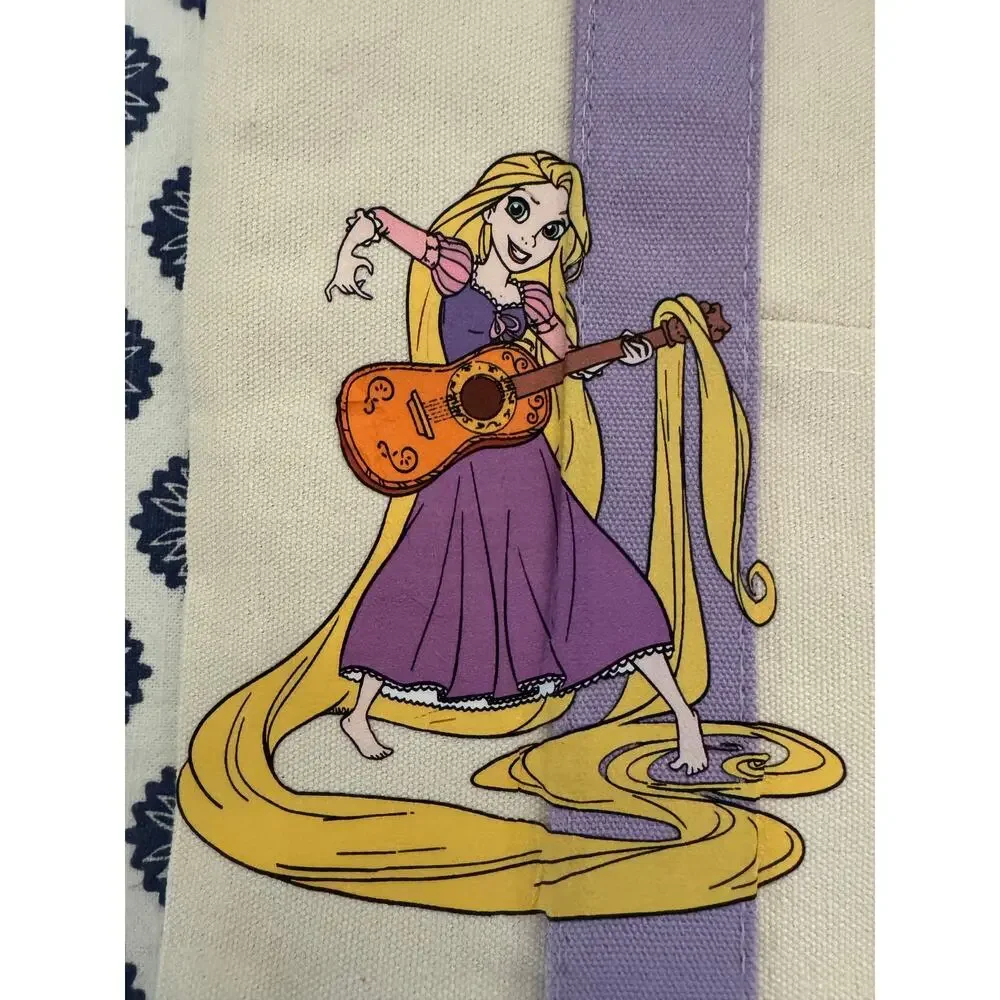 Disney Rapunzel Pascal Double Sided Custom Made Trader Joes Mini Tote